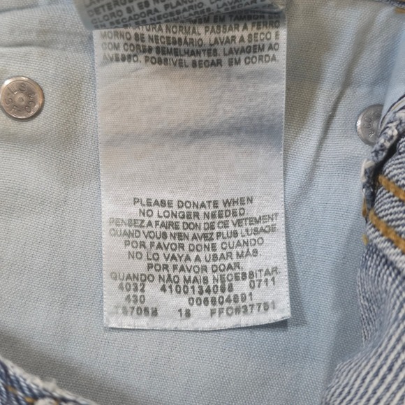 Levi 560 Jeans Mens W34 L33 Blue Denim Comfort Fit Straight Leg Zip Fly Casual - Picture 7 of 14